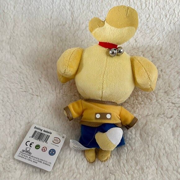 New Leaf Nintendo Animal Crossing Smiling Isabelle 8” Plush Stuffed Toy Doll NWT - Picture 2 of 6